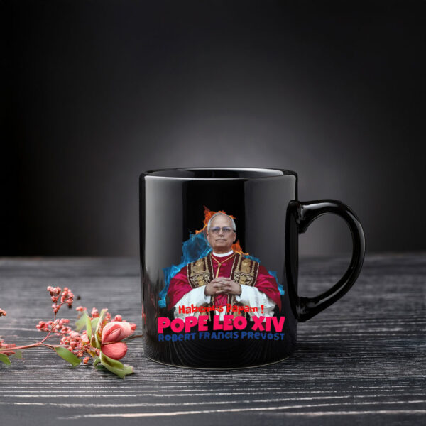 POPE LEO XIV Robert Francis Prevost 1st American Pope of Vatican Mug