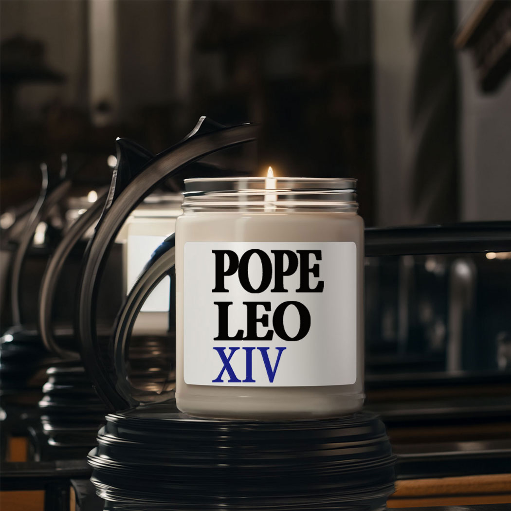 Pope Leo XIV 2025 Candle