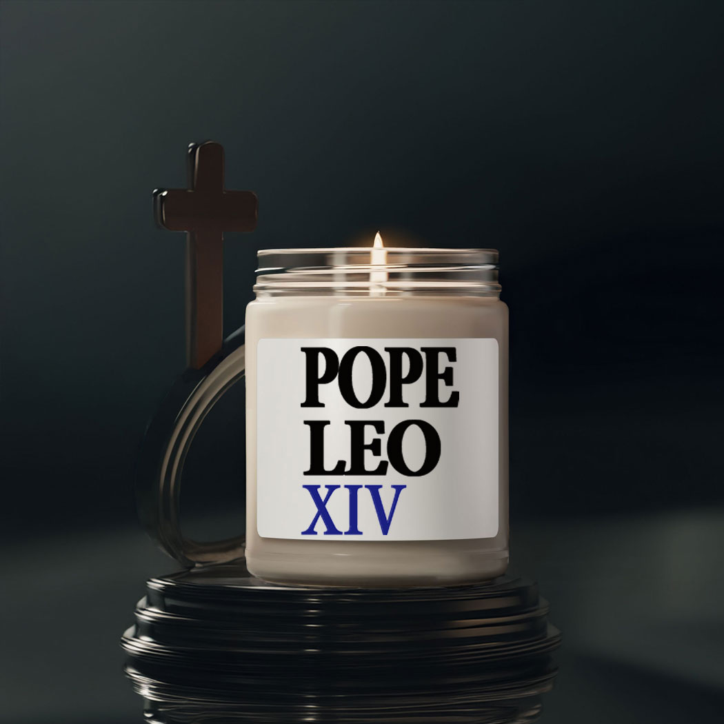Pope Leo XIV 2025 Candle