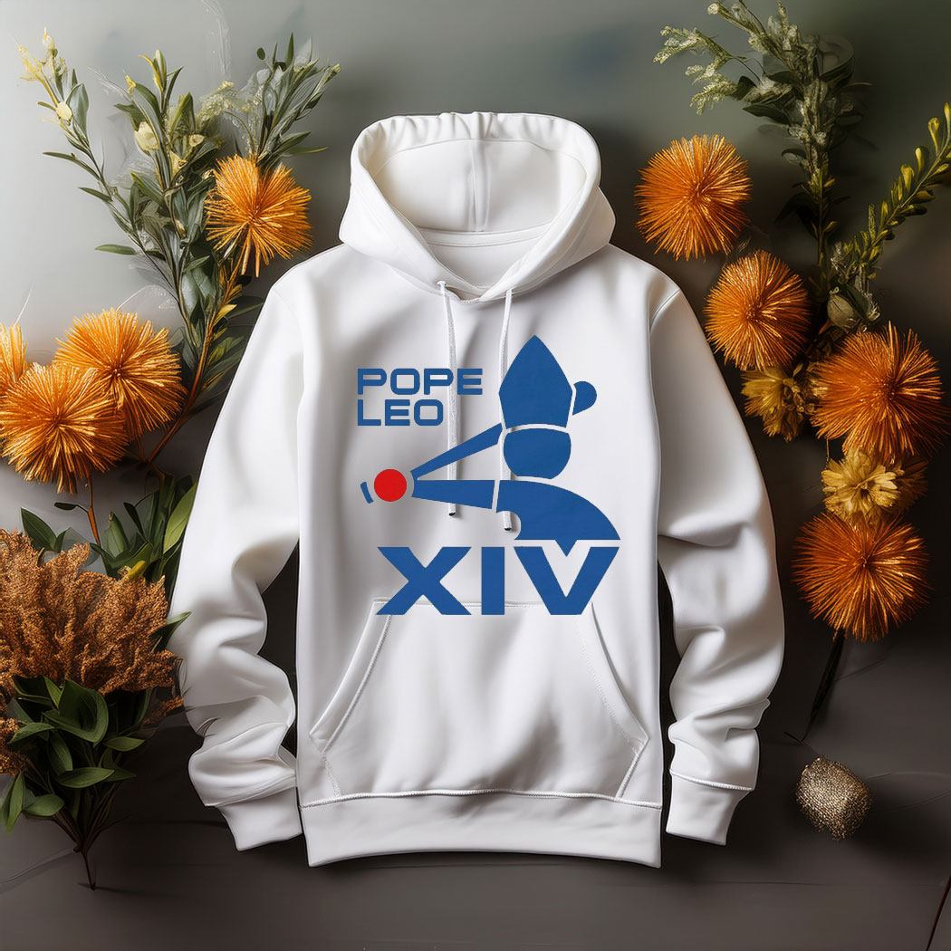 Pope Leo XIV Baseball Logo Hoodie Shirt