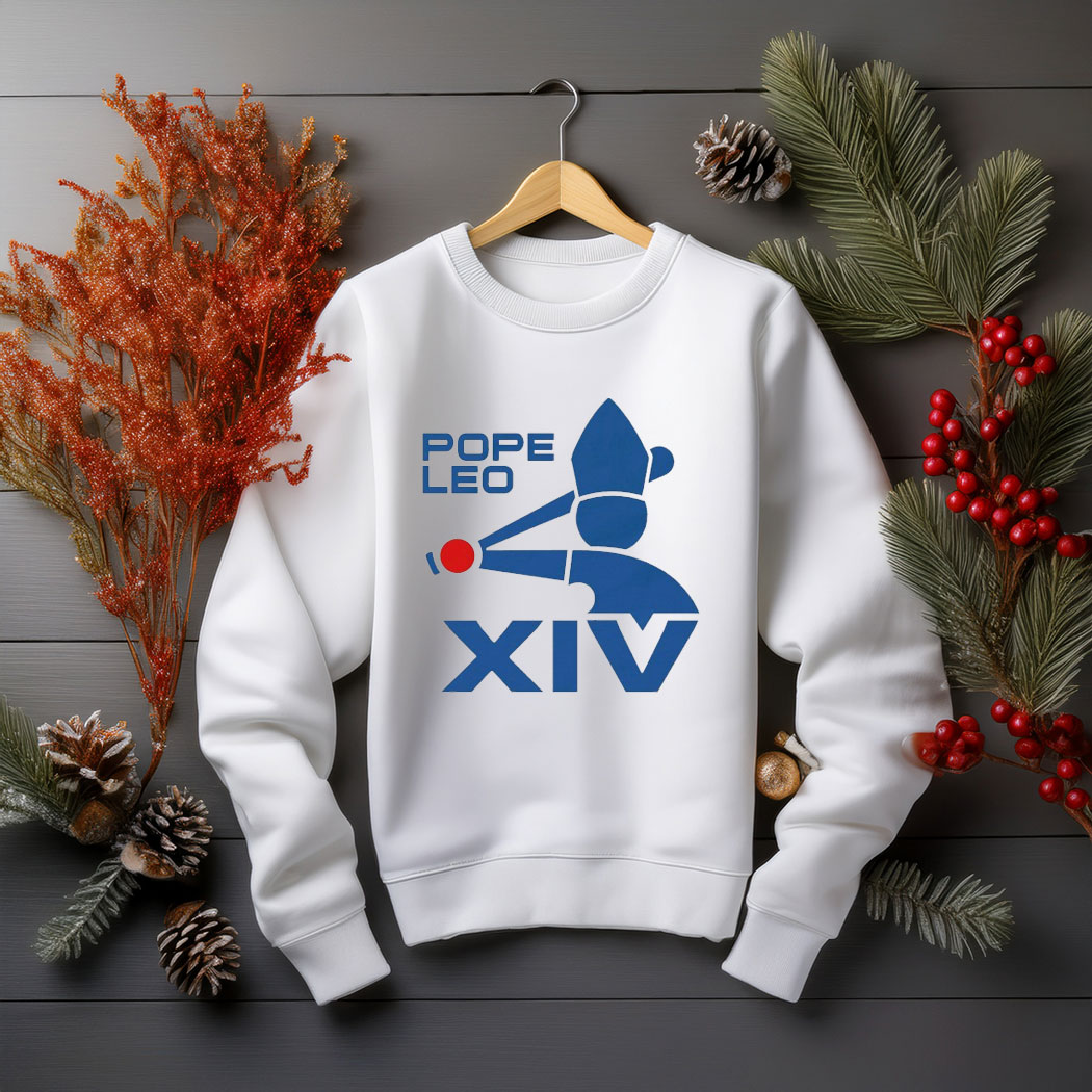 Pope Leo XIV Baseball Logo Sweatshirt