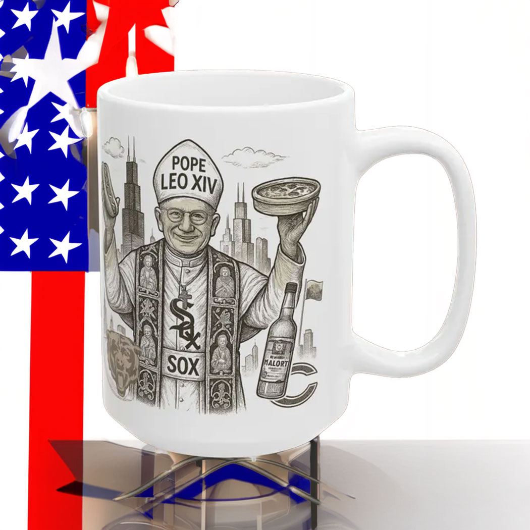 Pope Leo XIV, Chicago American Pope Gift for Catholics Mug