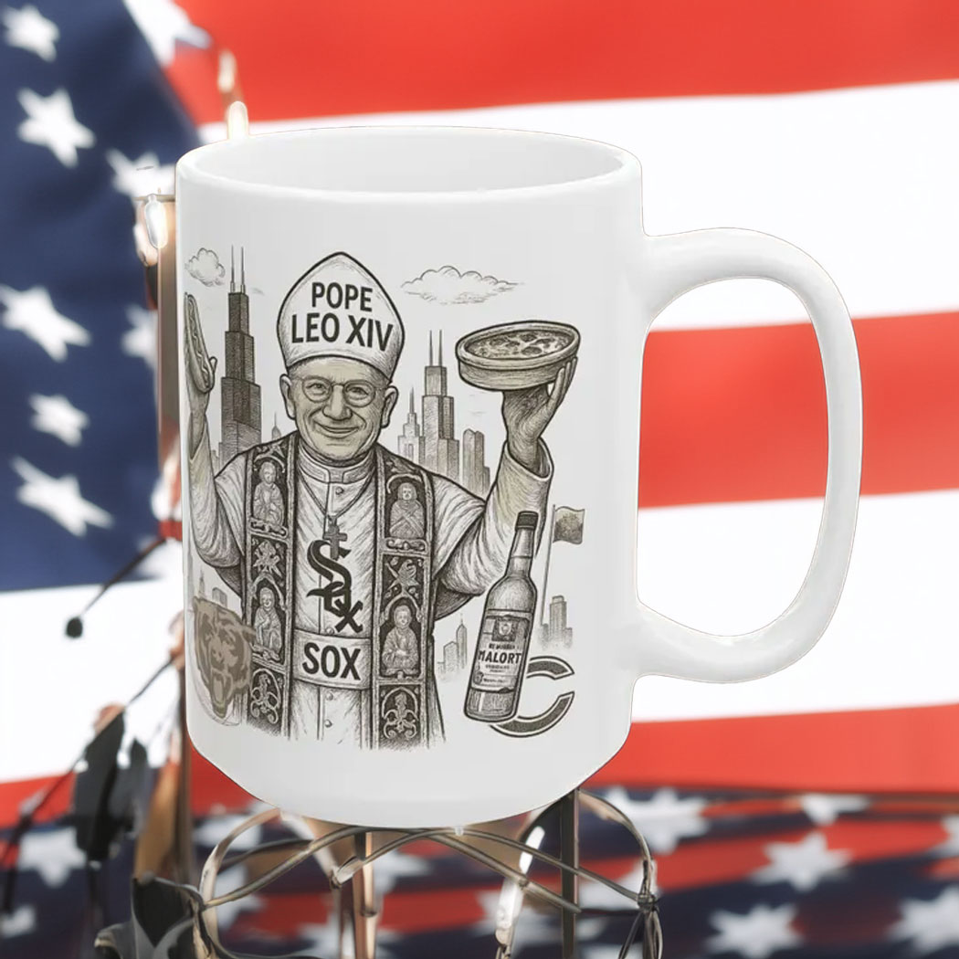 Pope Leo XIV, Chicago American Pope Gift for Catholics Mug