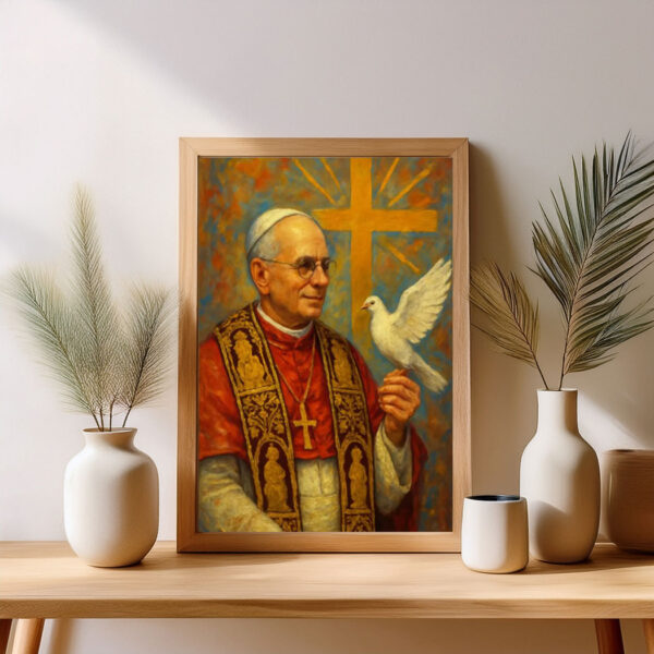 Pope Leo XIV Christian Art Print Poster