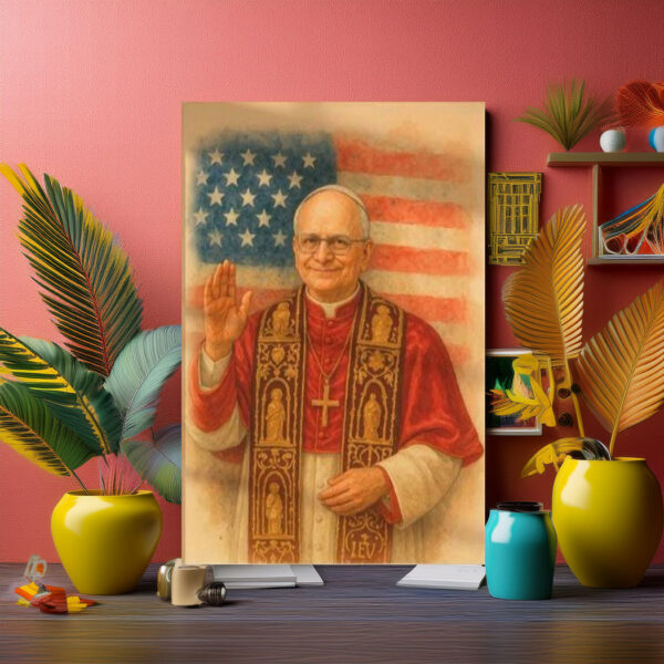 Pope Leo XIV, DIGITAL PRINT, Pope Robert Prevost Poster