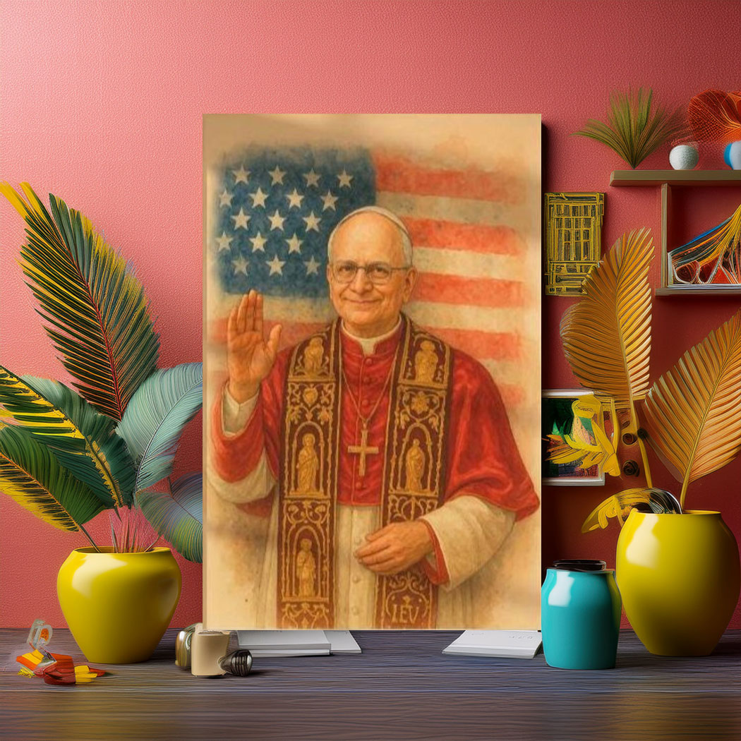 Pope Leo XIV, DIGITAL PRINT, Pope Robert Prevost Poster