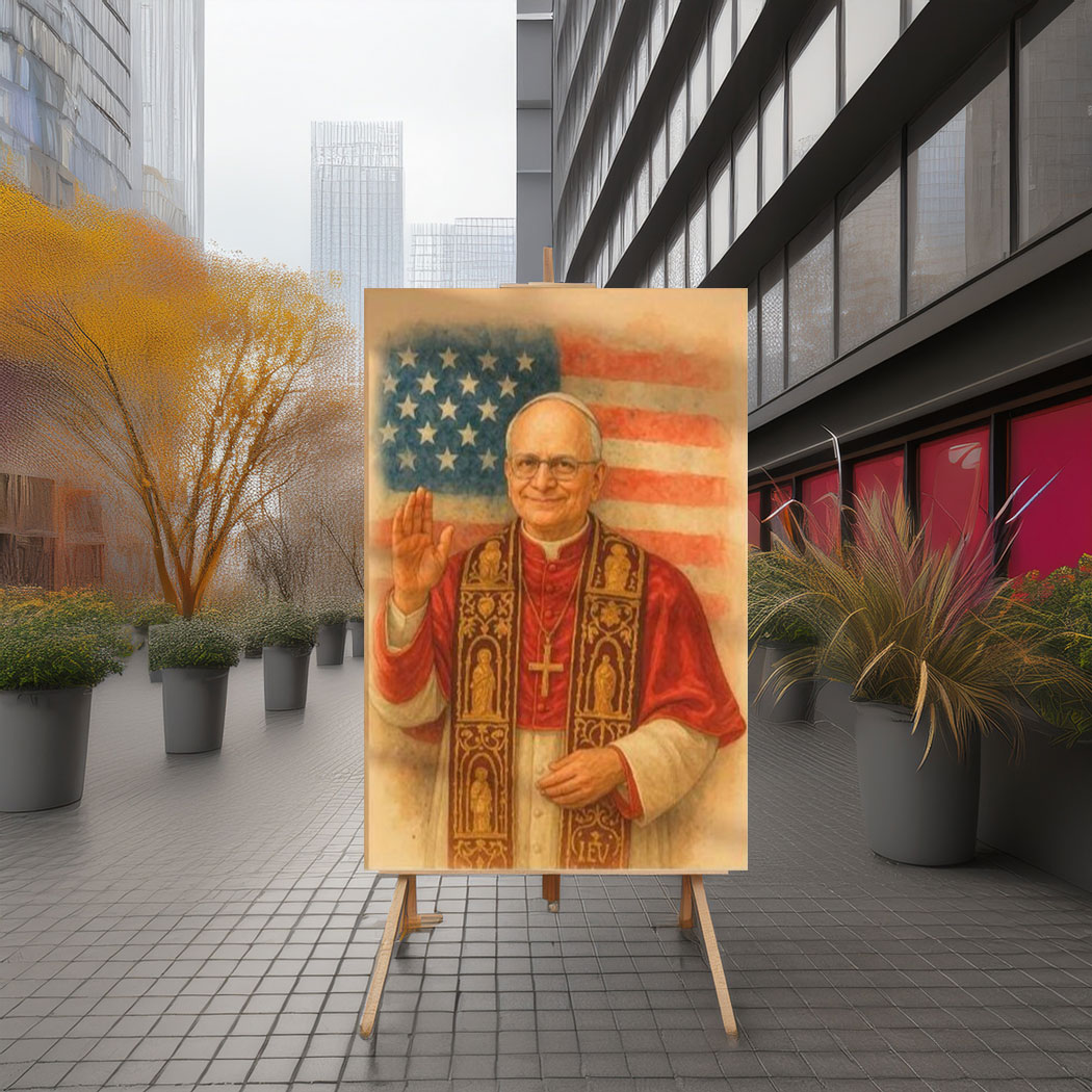 Pope Leo XIV, DIGITAL PRINT, Pope Robert Prevost Poster