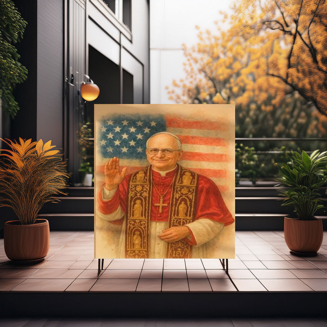 Pope Leo XIV, DIGITAL PRINT, Pope Robert Prevost Poster