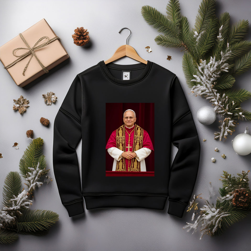 Pope Leo XIV Digital Art Print Shirt