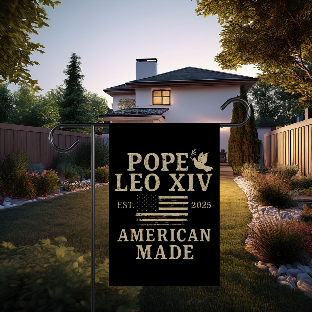 Pope Leo XIV EST 2025 Flag