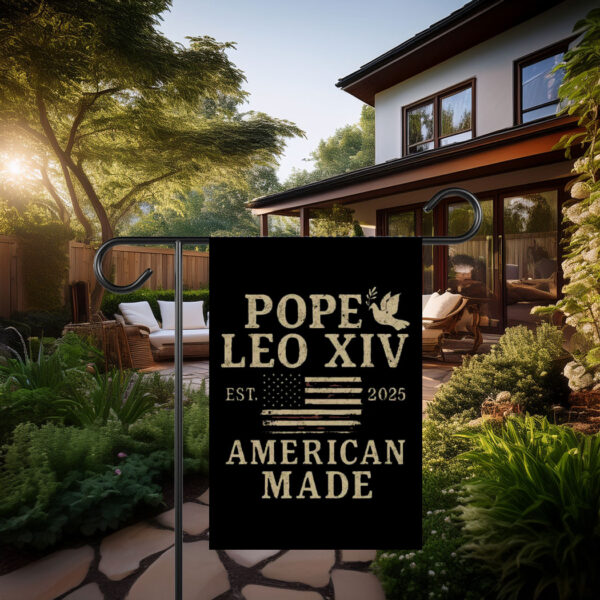 Pope Leo XIV EST 2025 Flag