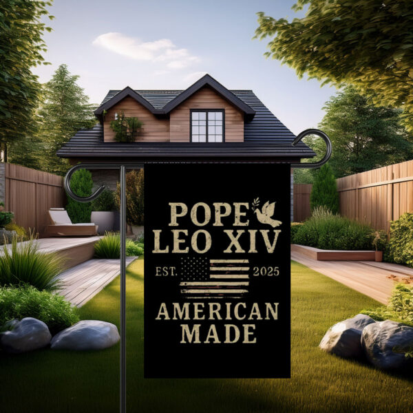 Pope Leo XIV EST 2025 Flag