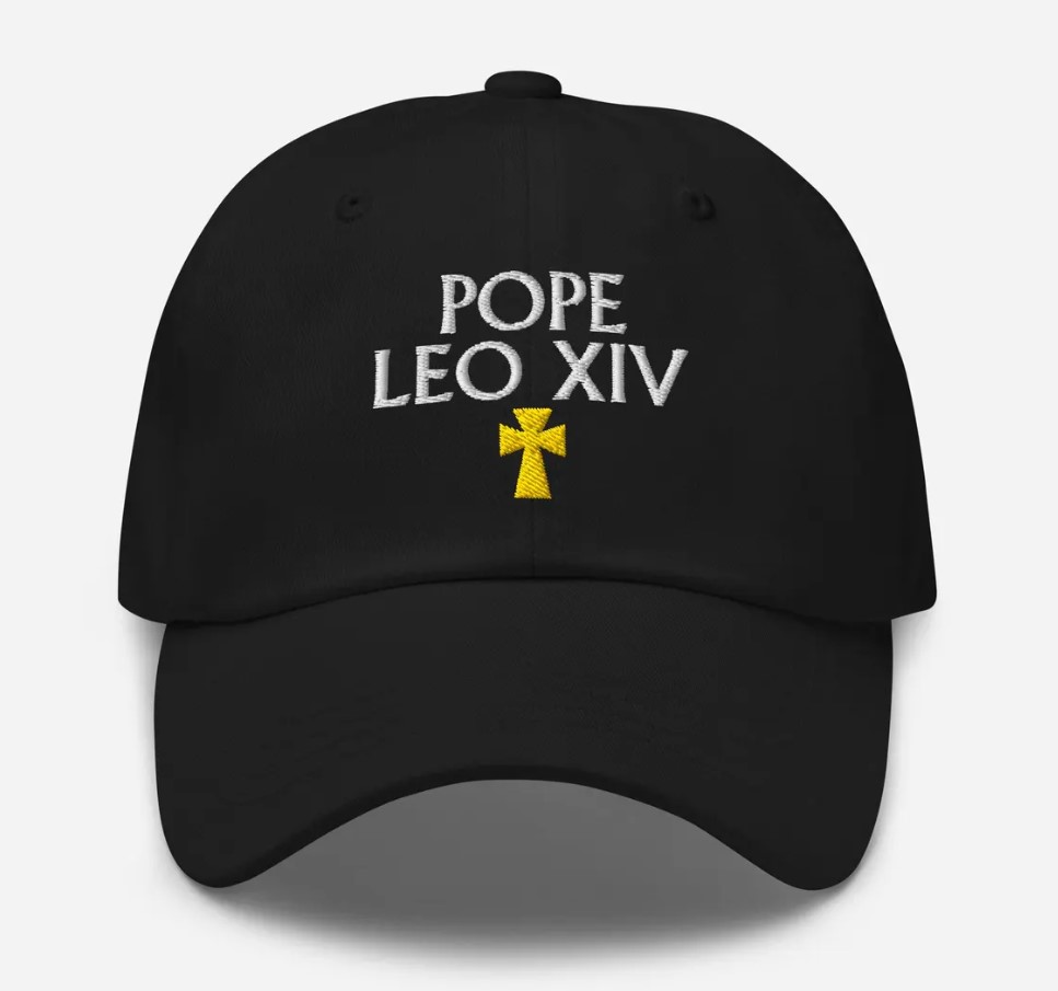 Pope Leo XIV Embroidered Dad Hat