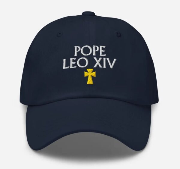 Pope Leo XIV Embroidered Dad Hat