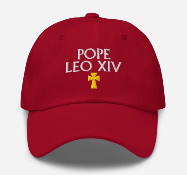 Pope Leo XIV Embroidered Dad Hat