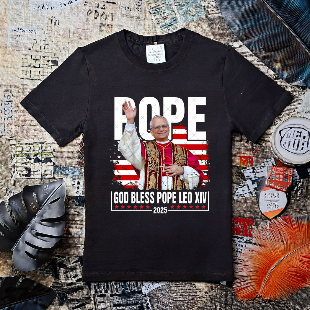 Pope Leo XIV First American Pope T-Shirt
