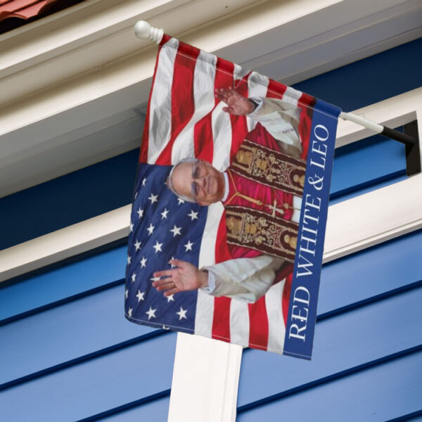 Pope Leo XIV Flag