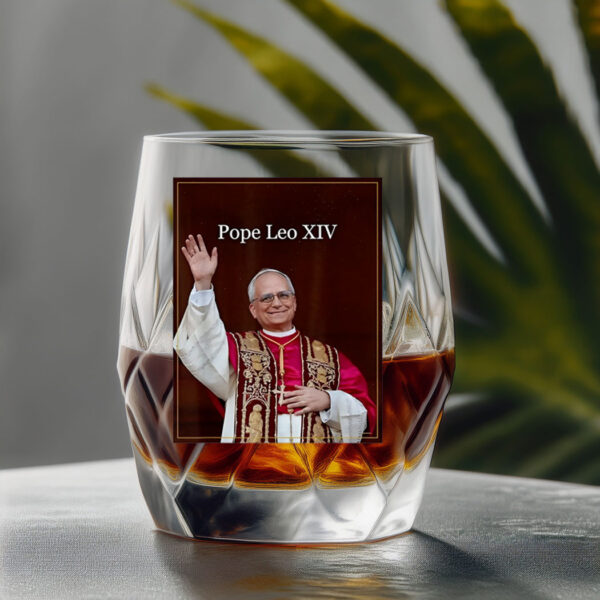 Pope Leo XIV Glass