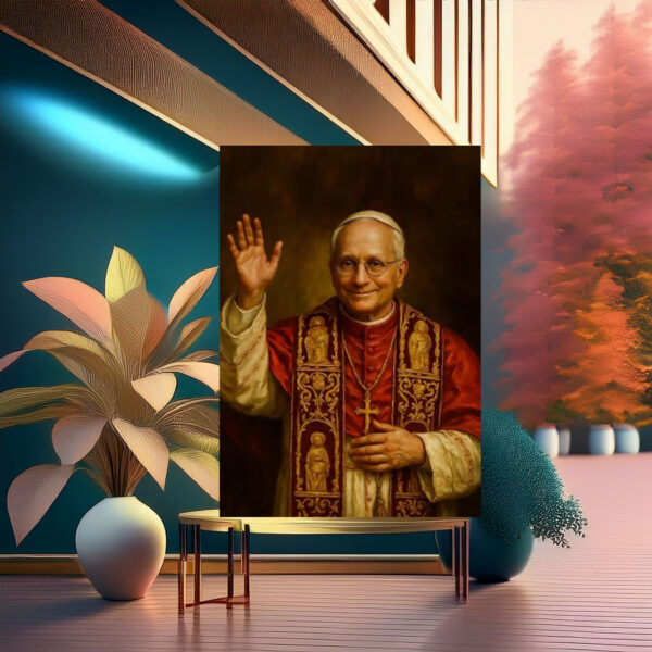 Pope Leo XIV Inspirational Poster