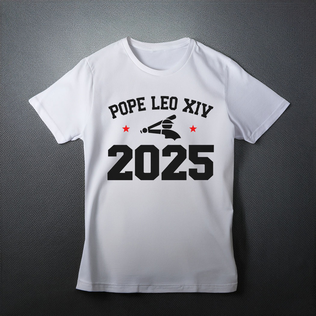 Pope Leo XIV Men's Baseball Jersey, Da Pope Chicago 14th XIV Shirt