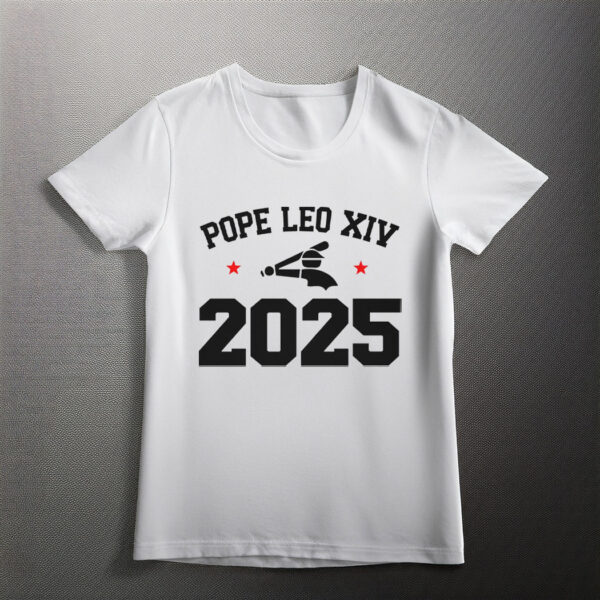 Pope Leo XIV Men's Baseball Jersey, Da Pope Chicago 14th XIV Shirt