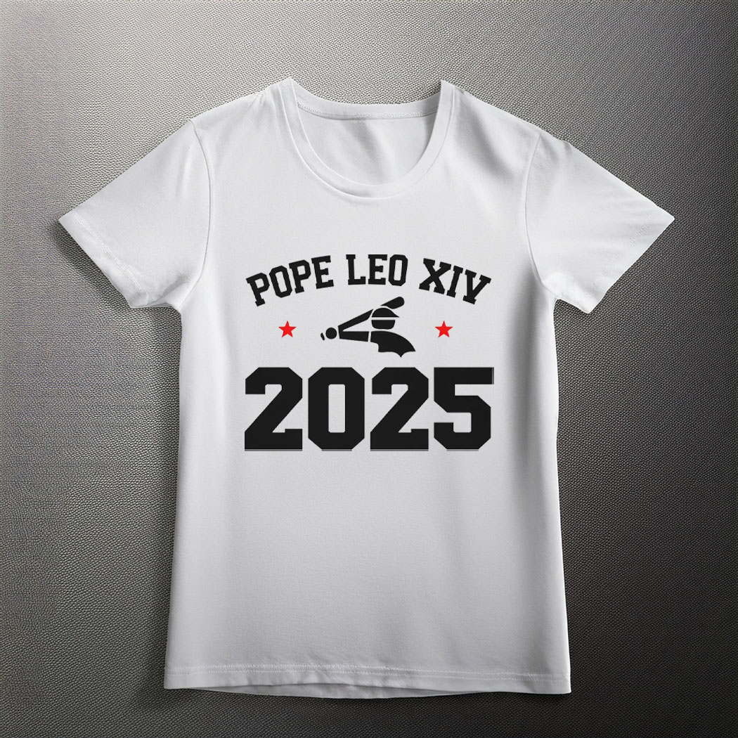 Pope Leo XIV Men's Baseball Jersey, Da Pope Chicago 14th XIV Shirt