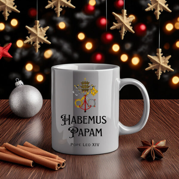 Pope Leo XIV Mug, Habemus Papam Coffee Cup