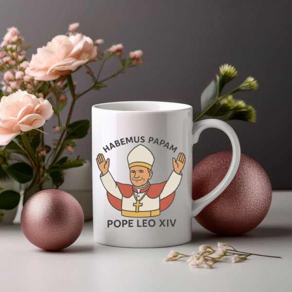 Pope Leo XIV, New Pope Habemus Papam Mug