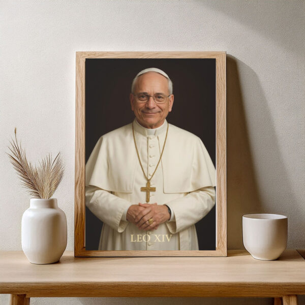 Pope Leo XIV, Religious Art Print Poster