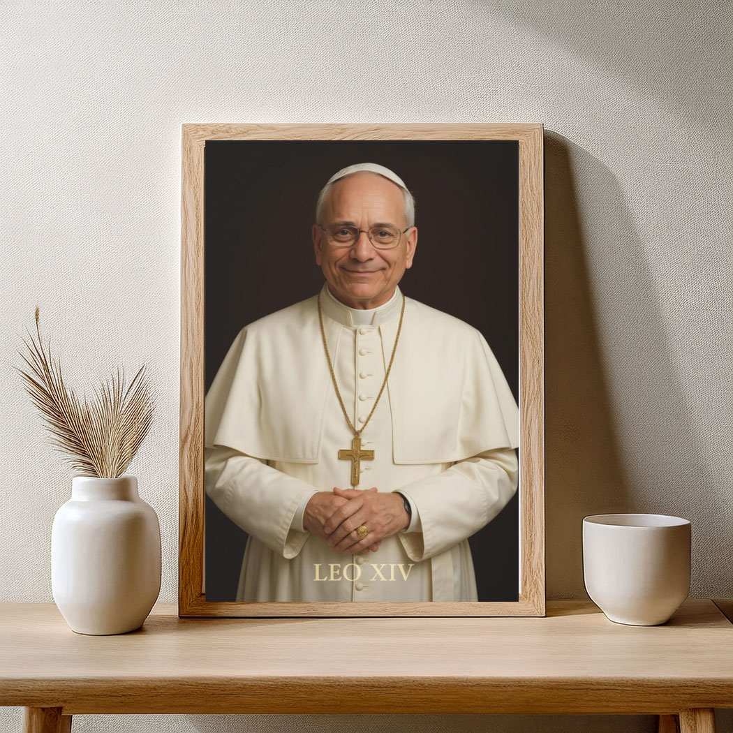 Pope Leo XIV, Religious Art Print Poster