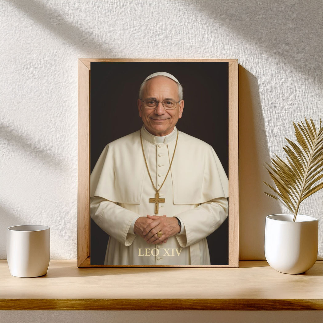 Pope Leo XIV, Religious Art Print Poster
