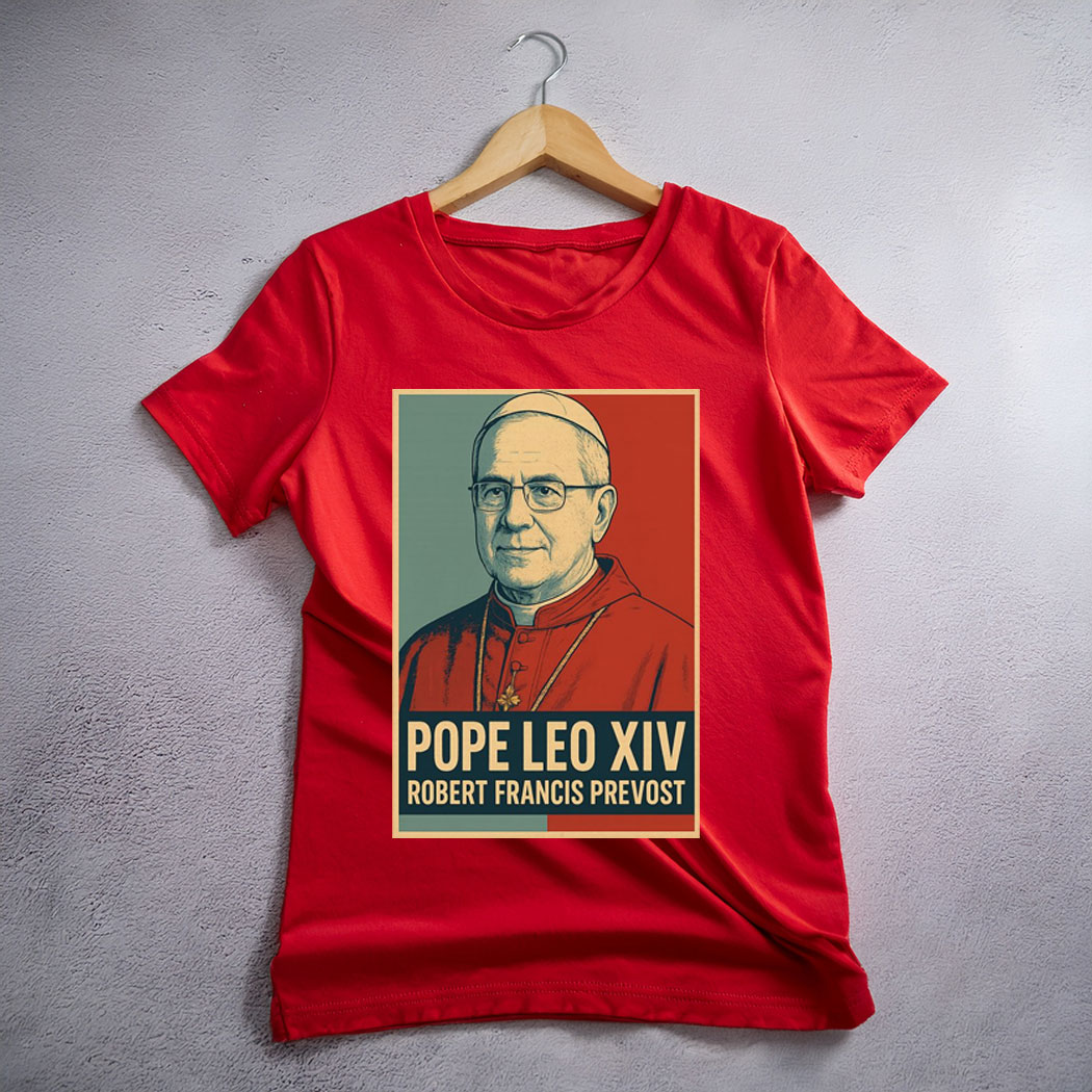 Pope Leo XIV Robert Francis Prevost T-Shirt