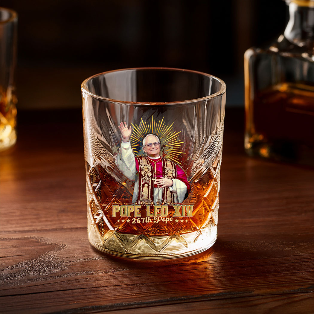 Pope Leo XIV Shirt Pope Leo XIV Glass