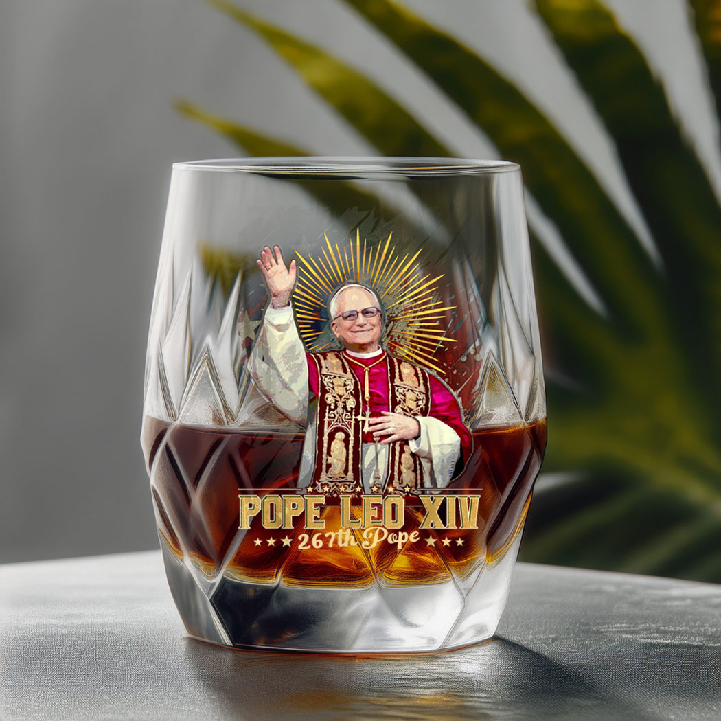Pope Leo XIV Shirt Pope Leo XIV Glass