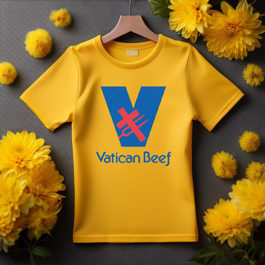 Pope Leo XIV Vatican Beef T-Shirt