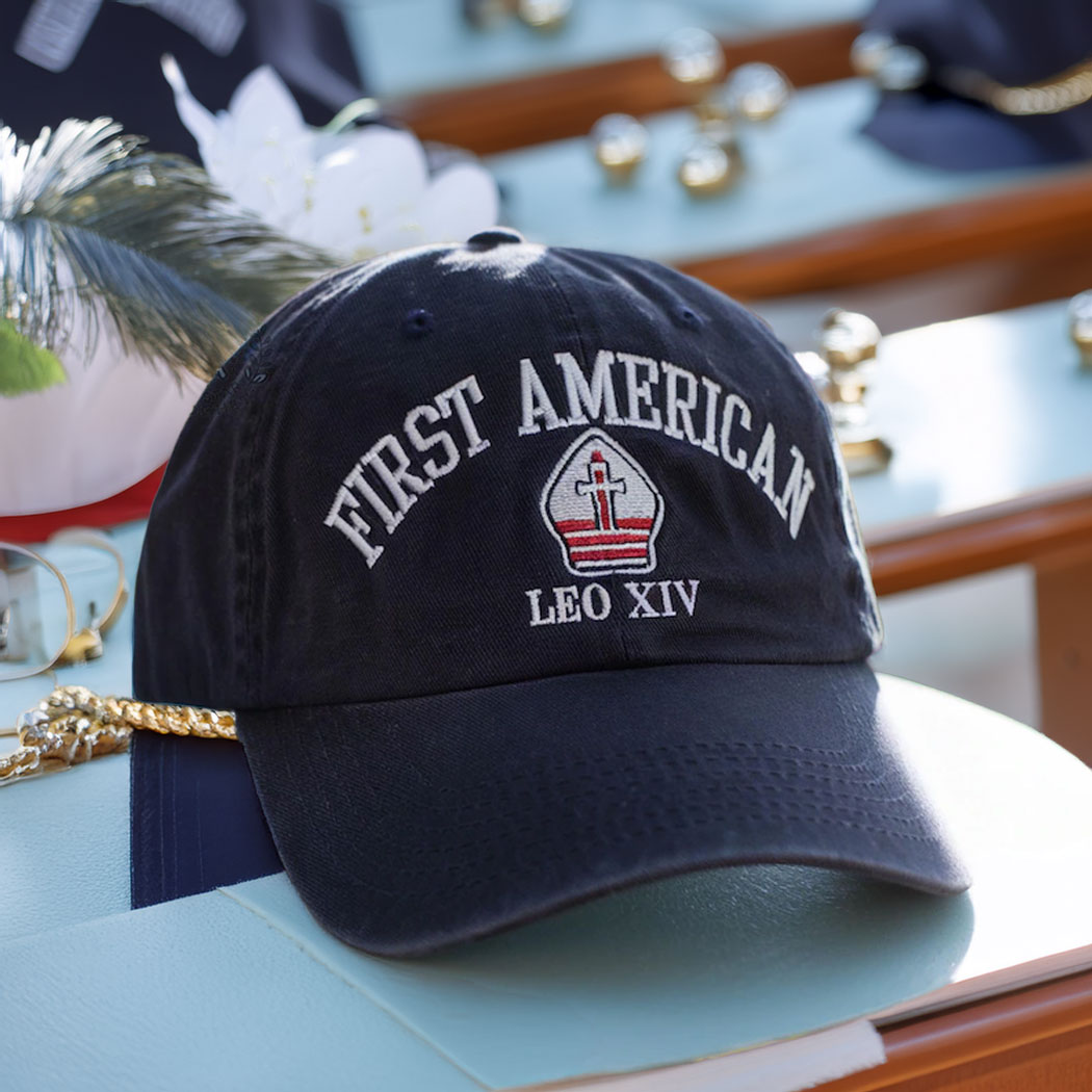 Pope Leo XIV Washed Hat, The First American Pope Cap