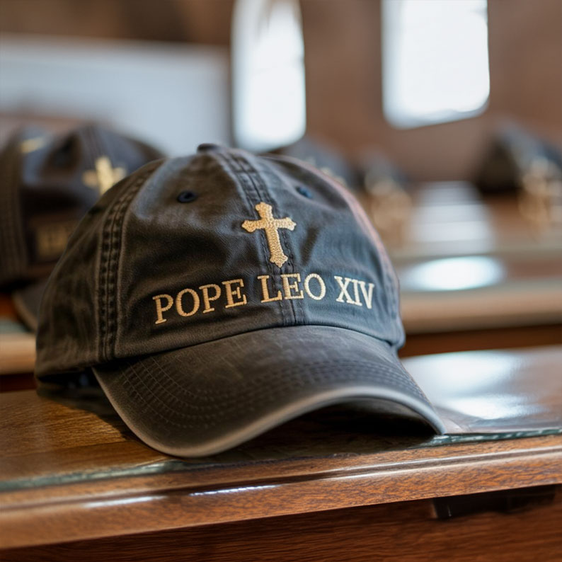 Pope Leo XIV Washed Hat