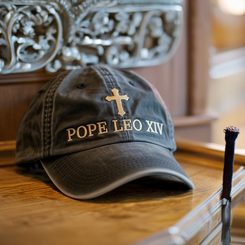Pope Leo XIV Washed Hat