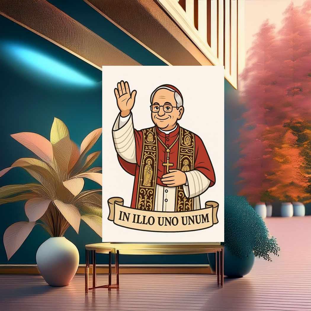 Pope Leo XIV vertical Poster