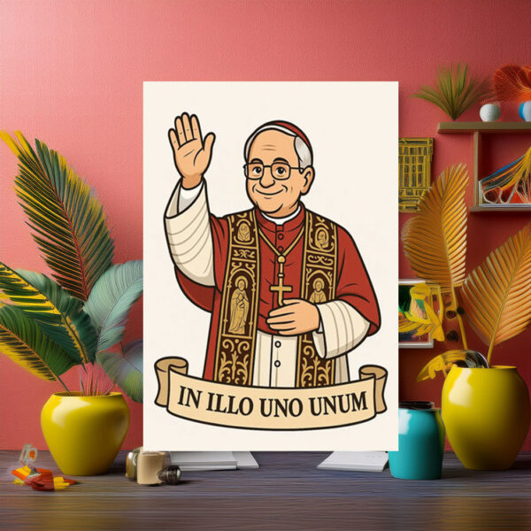 Pope Leo XIV vertical Poster