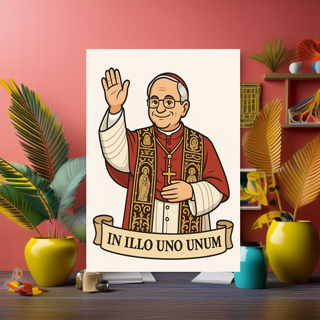 Pope Leo XIV vertical Poster