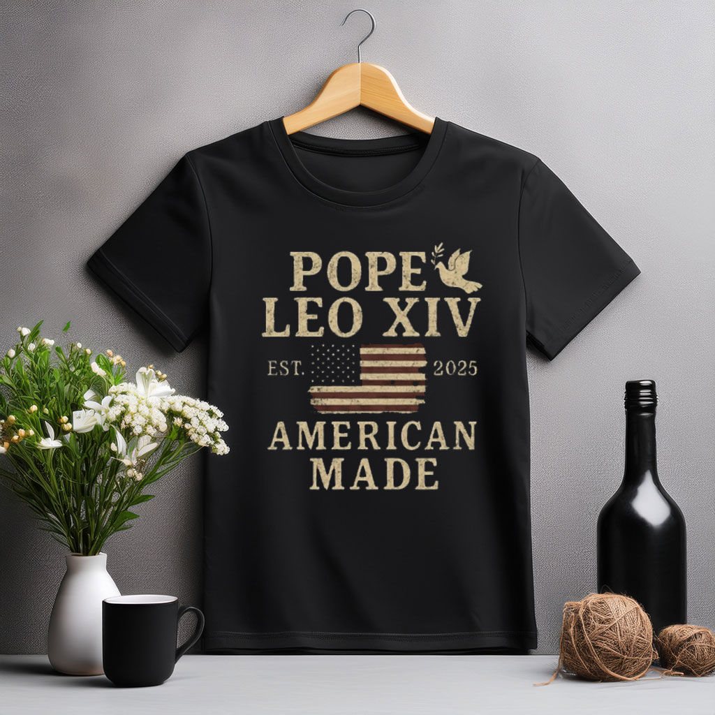 Pope Leo Xiv First American Pope T-Shirt