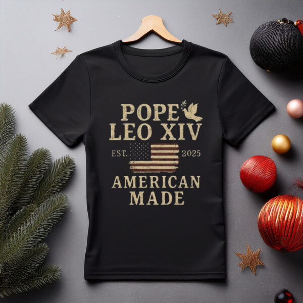 Pope Leo Xiv First American Pope T-Shirt