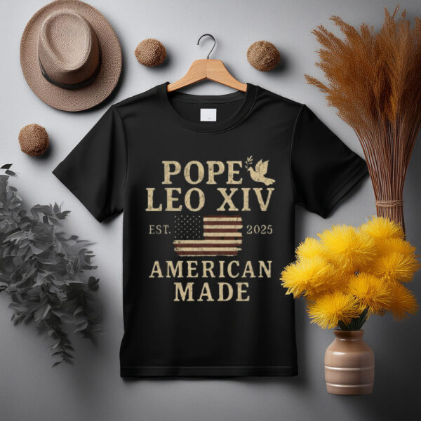 Pope Leo Xiv First American Pope T-Shirt