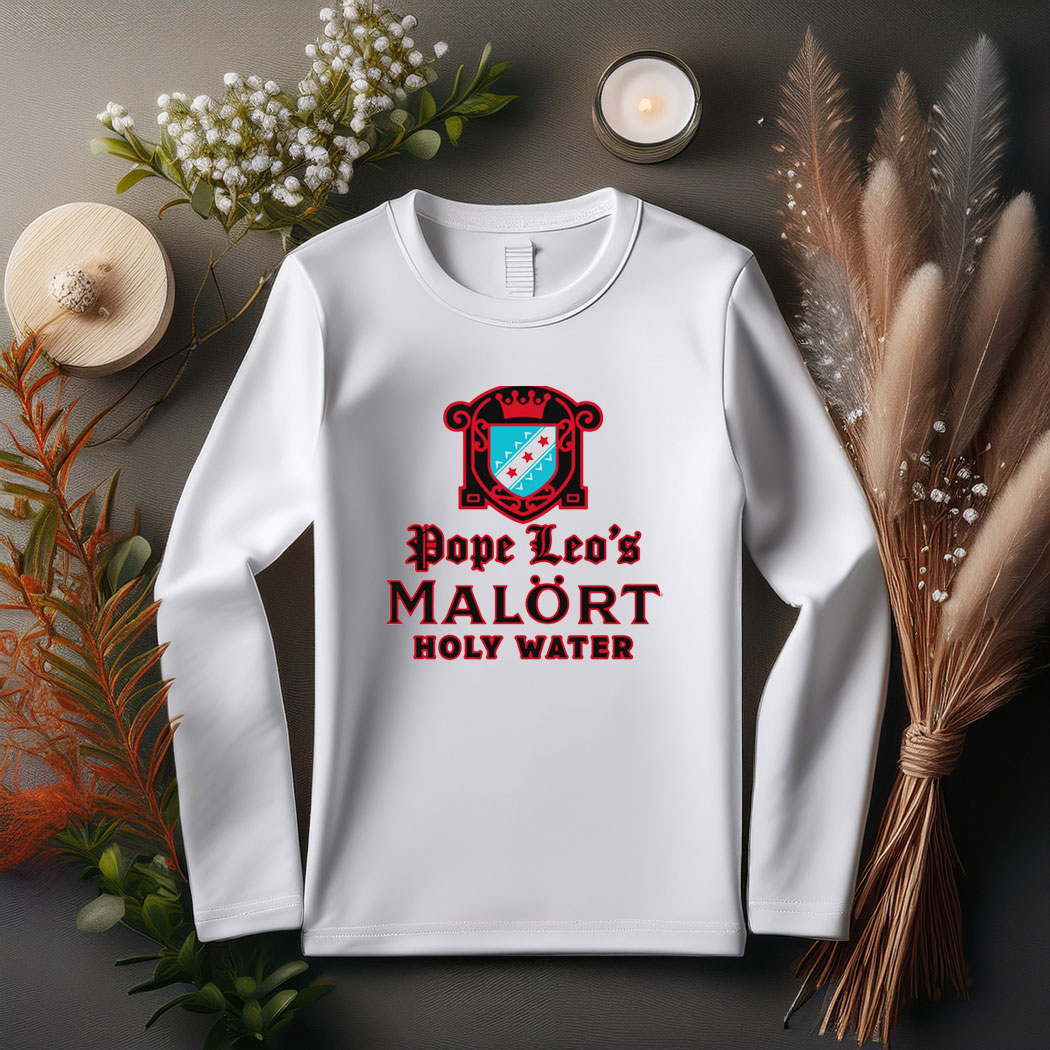 Pope Leo's Holy Water Long Sleeve Shirt