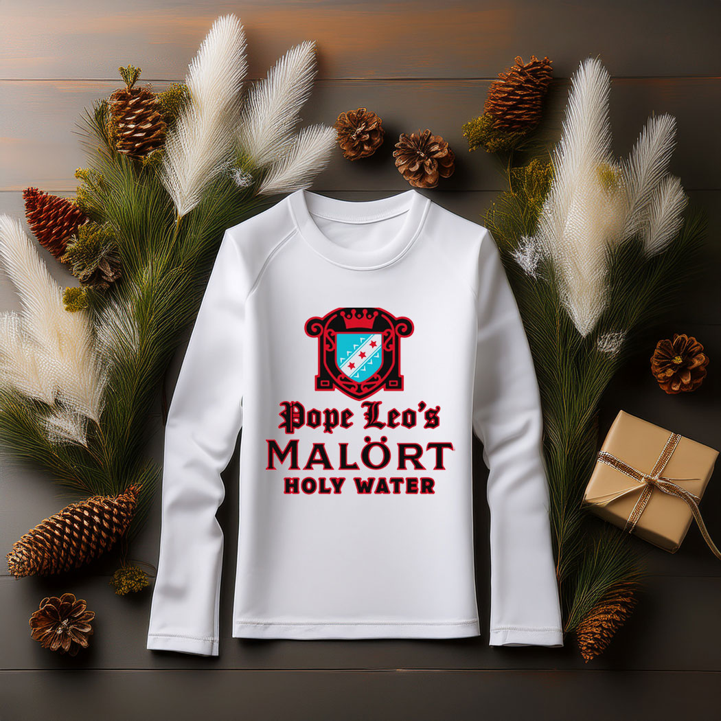 Pope Leo's Holy Water Long Sleeve Shirt