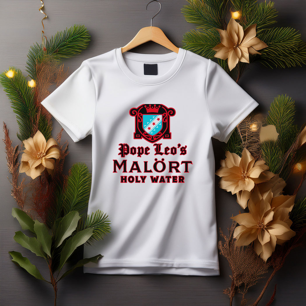 Pope Leo’s Holy Water Shirt