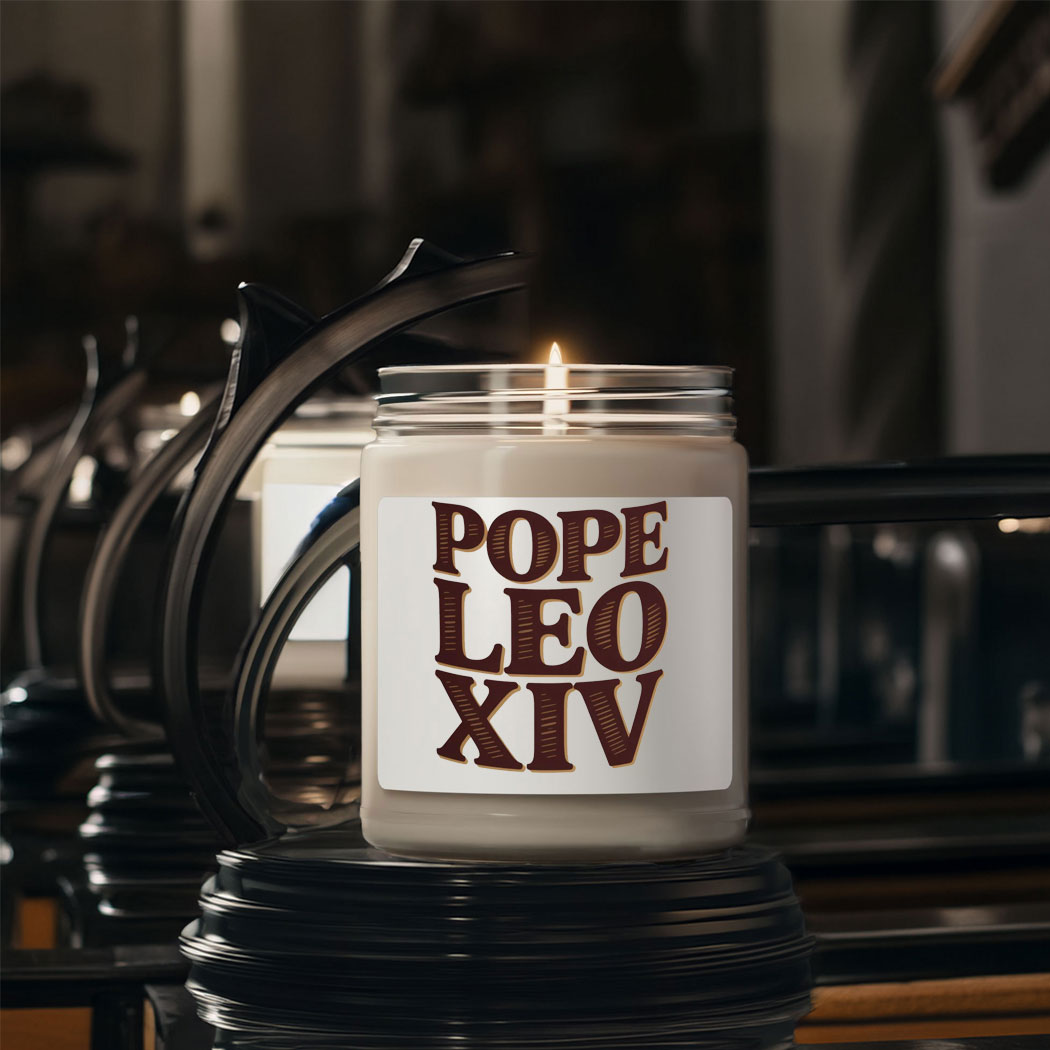 Vintage Pope Leo XIV Candle