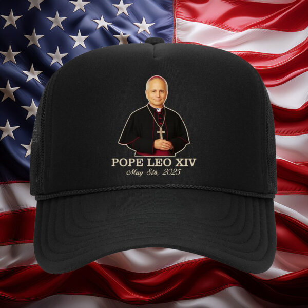 Vivo Christo Rey Pope LEO XIV May 8th, 2025 Catholic Pope Trucker Hat