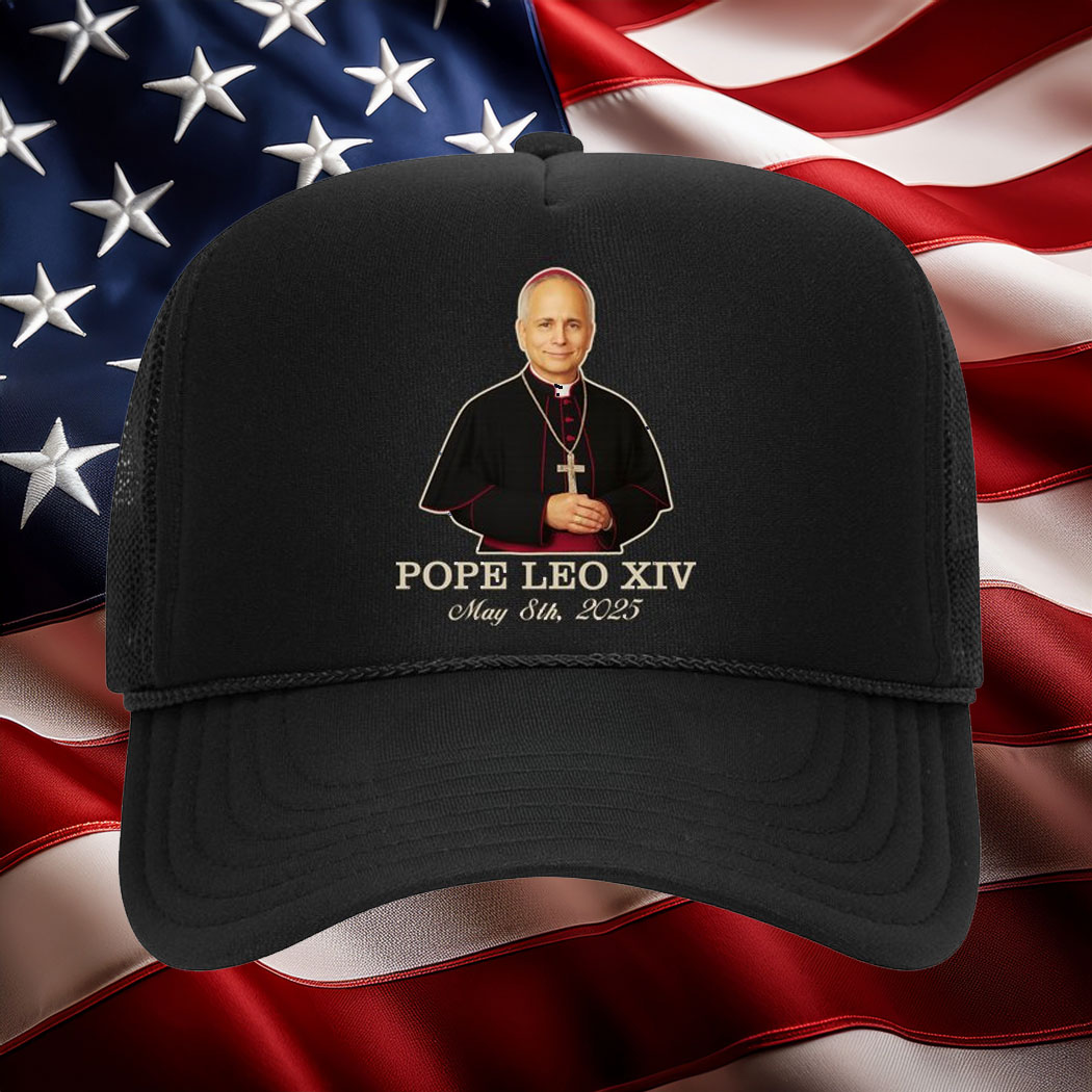 Vivo Christo Rey Pope LEO XIV May 8th, 2025 Catholic Pope Trucker Hat